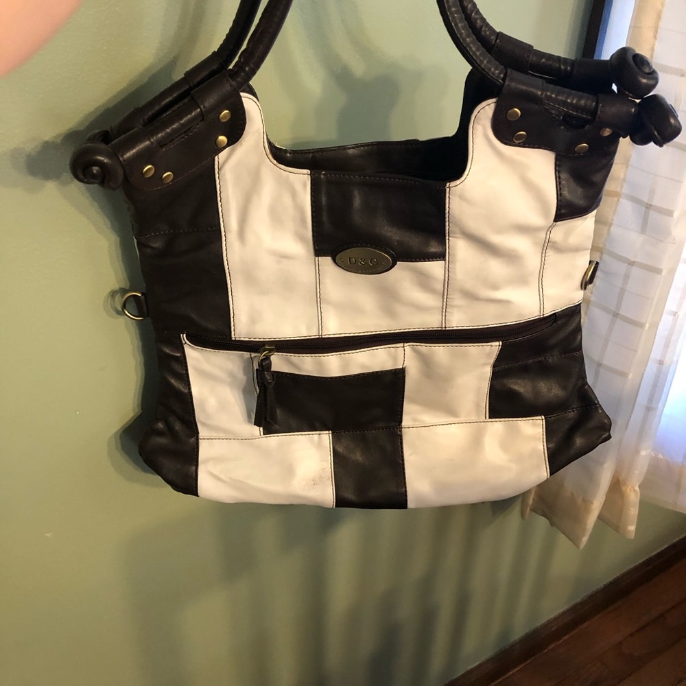 Dolce & Gabbana brown/white purse